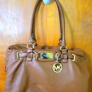 Genuine leather Michael Kors shoulder bag